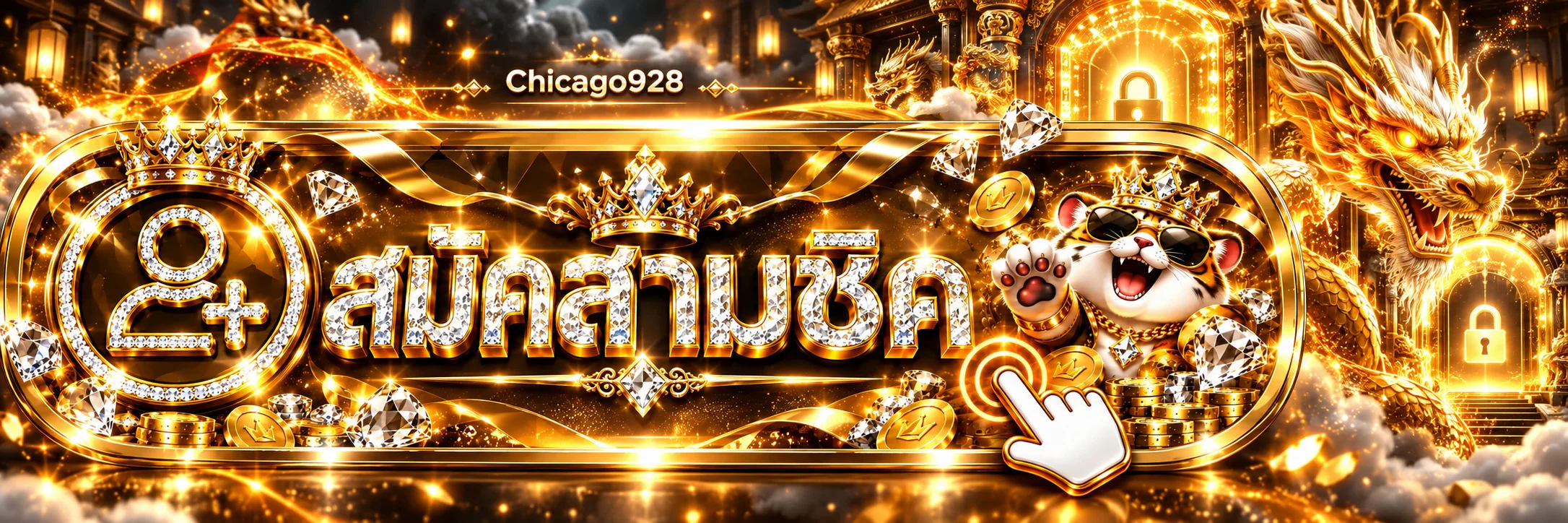หน้าเข้าสู่ระบบ Chicago928 พร้อมสัญลักษณ์ความปลอดภัย
